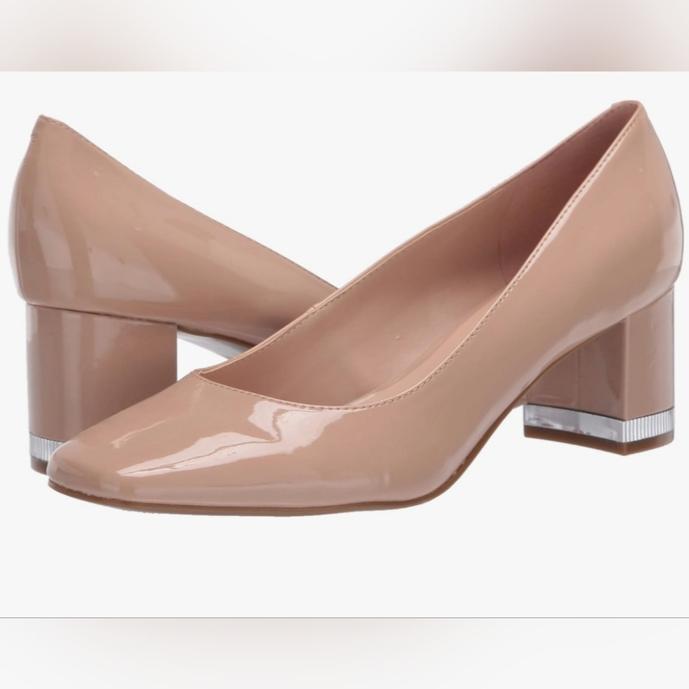 Bandolino Claire Pump Patent Nude 7.5